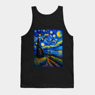 Cape cod in starry night Tank Top